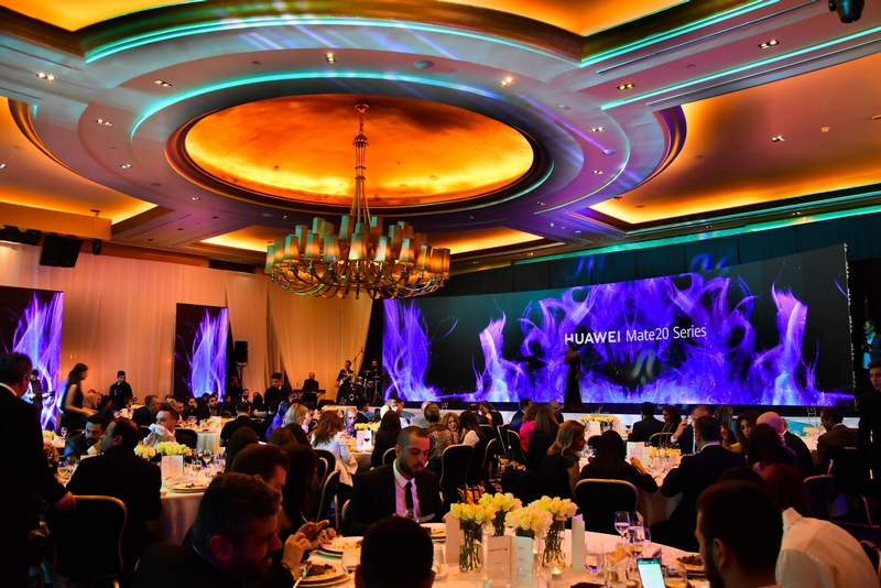 Launching of the Huawei Mate20 at Four Seasons Hotel